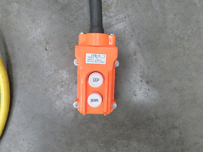 CM Lodestar Model L 1 Ton 2000lb Electric Chain Hoist 30' Lift 16 FPM 3PH 480V