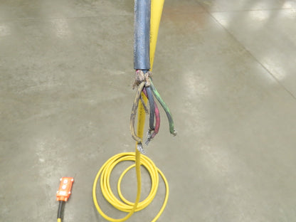 CM Lodestar Model L 1 Ton 2000lb Electric Chain Hoist 30' Lift 16 FPM 3PH 480V