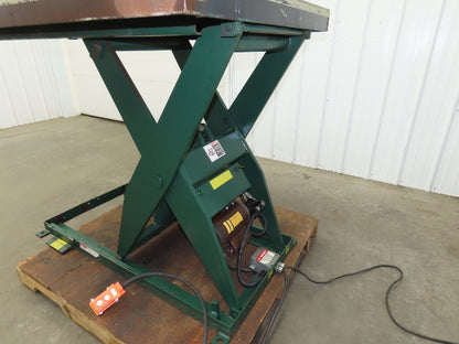 Southworth LS2-36 Hydraulic Scissor Lift Table 2000Lb 36" Lift 48"x36" Top 120V