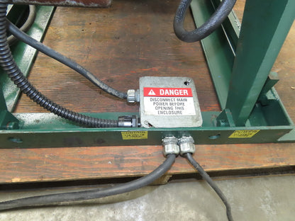 Southworth LS2-36 Hydraulic Scissor Lift Table 2000Lb 36" Lift 48"x36" Top 120V