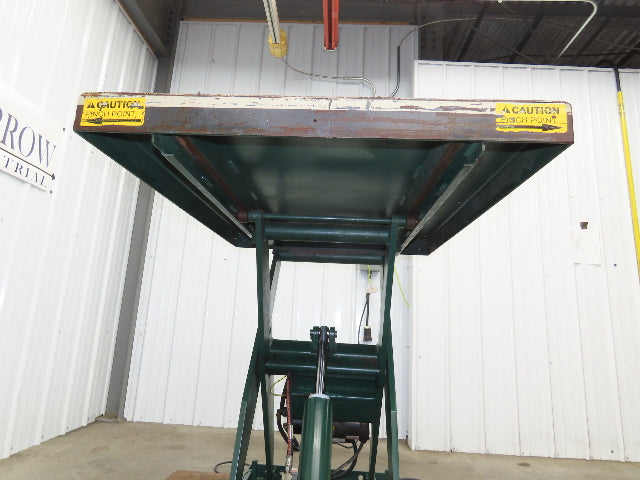 Southworth LS2-36 Hydraulic Scissor Lift Table 2000Lb 36" Lift 48"x36" Top 120V
