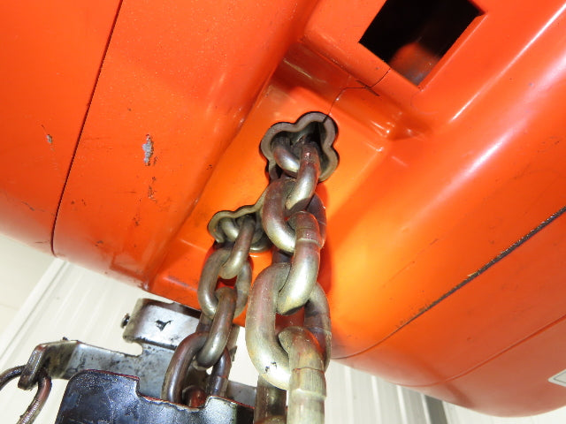 CM Lodestar Model L 1 Ton 2000lb Electric Chain Hoist 20' Lift 16 FPM 3PH 480V