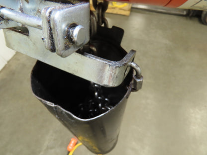 CM Lodestar Model L 1 Ton 2000lb Electric Chain Hoist 20' Lift 16 FPM 3PH 480V