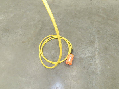 CM Lodestar Model L 1 Ton 2000lb Electric Chain Hoist 20' Lift 16 FPM 3PH 480V