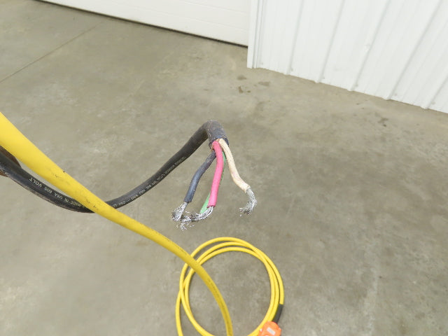 CM Lodestar Model L 1 Ton 2000lb Electric Chain Hoist 20' Lift 16 FPM 3PH 480V