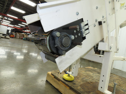 Direct Conveyors Incline Parts Conveyor 6" Steel Cleated Belt 230/460V 89"OAL