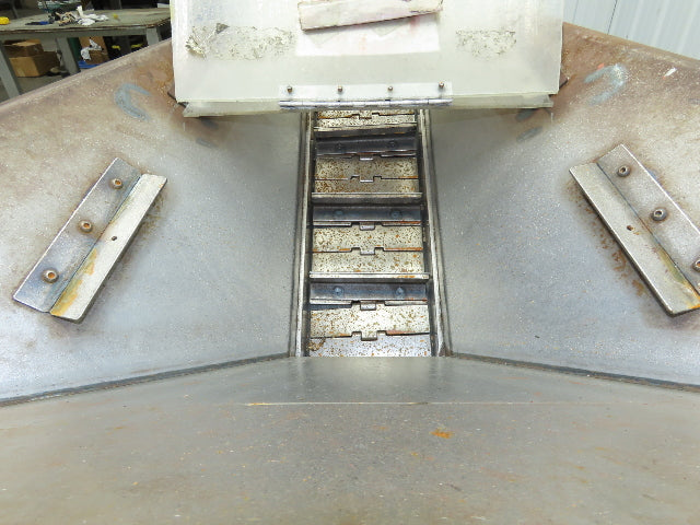 Direct Conveyors Incline Parts Conveyor 6" Steel Cleated Belt 230/460V 89"OAL