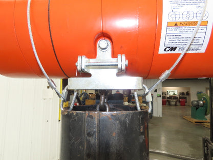 CM Lodestar Model L 1 Ton 2000lb Electric Chain Hoist 20' Lift 16 FPM 480V 3PH