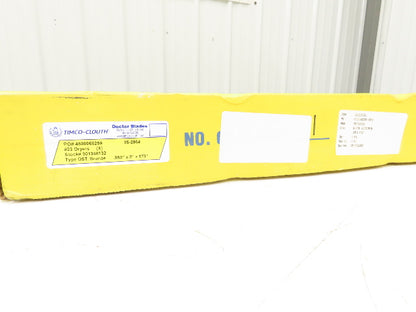 Timco-Clouth DST Bronze Doctor Blade .050"x 3"x 173"L Print Press Coater
