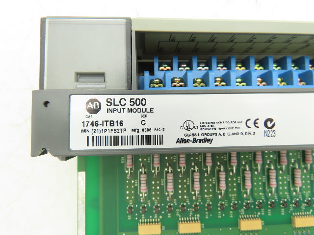 Allen Bradley 1746-ITB16 SLC 500 Input Module 16-Point Fast DC Sink Lot of 4