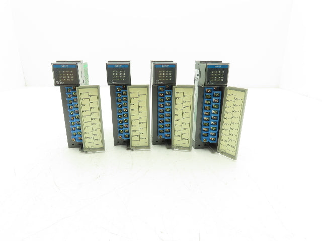 Allen Bradley 1746-ITB16 SLC 500 Input Module 16-Point Fast DC Sink Lot of 4