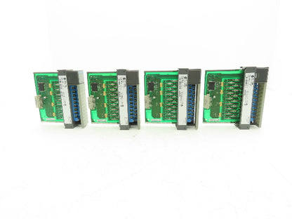 Allen Bradley 1746-ITB16 SLC 500 Input Module 16-Point Fast DC Sink Lot of 4