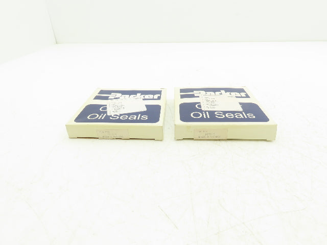 Parker 9045H1L5 Oil Seal Single Lip Shaft Dia 3.0" x 4" OD .50" Width Lot of 2