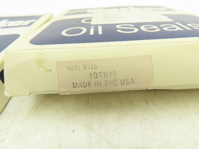 Parker 9045H1L5 Oil Seal Single Lip Shaft Dia 3.0" x 4" OD .50" Width Lot of 2