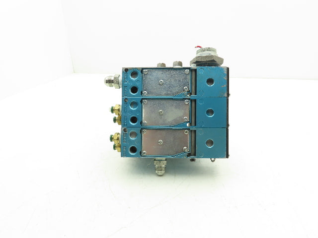 MAC 82A-EA-CKA-TM-DAAP-1DA Solenoid 3 Valve Manifold Assy 120V TM-DAAP-1DA