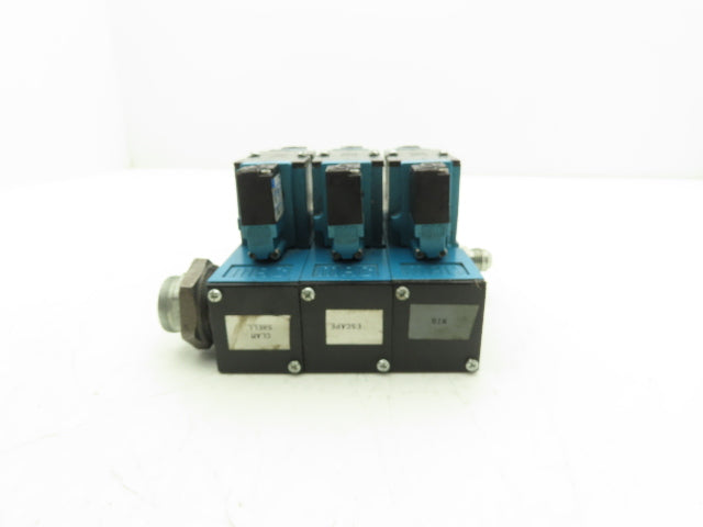 MAC 82A-EA-CKA-TM-DAAP-1DA Solenoid 3 Valve Manifold Assy 120V TM-DAAP-1DA