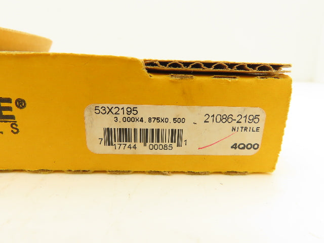 Garlock 53x2195 Klozure Oil Seal 3.0" Shaft Dia x 4.875" .500" OAW OD Lot of 2