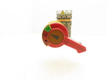 Moeller NZMH 4-25 Safety Disconnect Mechanism 500VAC 25A 3 Pole W/9" Extension