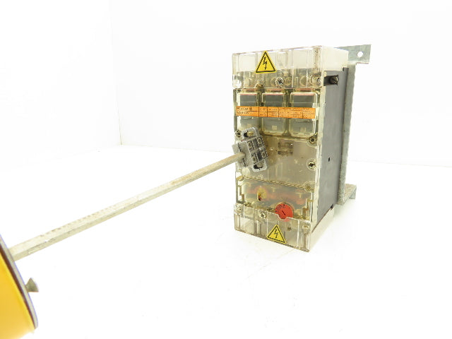 Moeller NZMH 4-25 Safety Disconnect Mechanism 500VAC 25A 3 Pole W/9" Extension