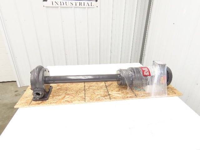 Gusher 2E-18-XLONG Vertical Immersion Coolant Pump 2Hp 230/460V 1.25"NPT