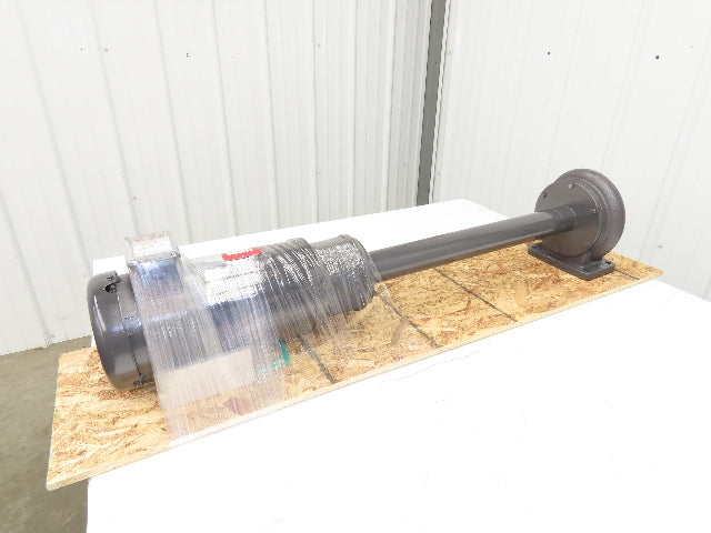 Gusher 2E-18-XLONG Vertical Immersion Coolant Pump 2Hp 230/460V 1.25"NPT