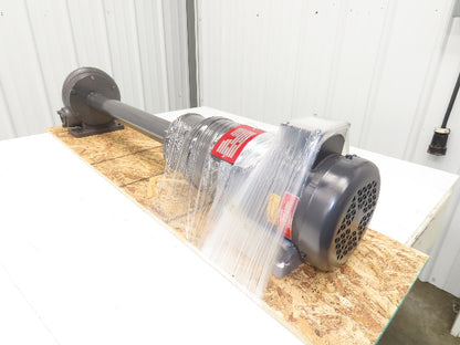Gusher 2E-18-XLONG Vertical Immersion Coolant Pump 2Hp 230/460V 1.25"NPT