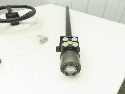 Midwest Steering Valve Kit Forklift Steering Wheel Column & Pump For H250-300A