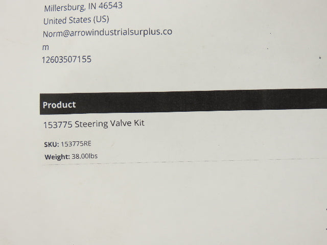 Midwest Steering Valve Kit Forklift Steering Wheel Column & Pump For H250-300A