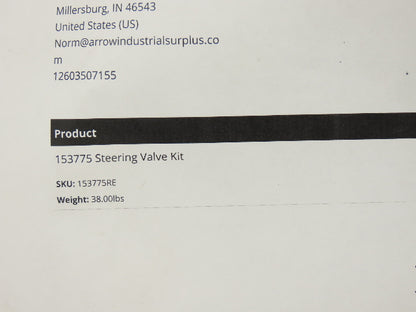 Midwest Steering Valve Kit Forklift Steering Wheel Column & Pump For H250-300A