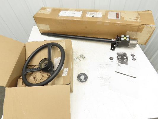 Midwest Steering Valve Kit Forklift Steering Wheel Column & Pump For H250-300A