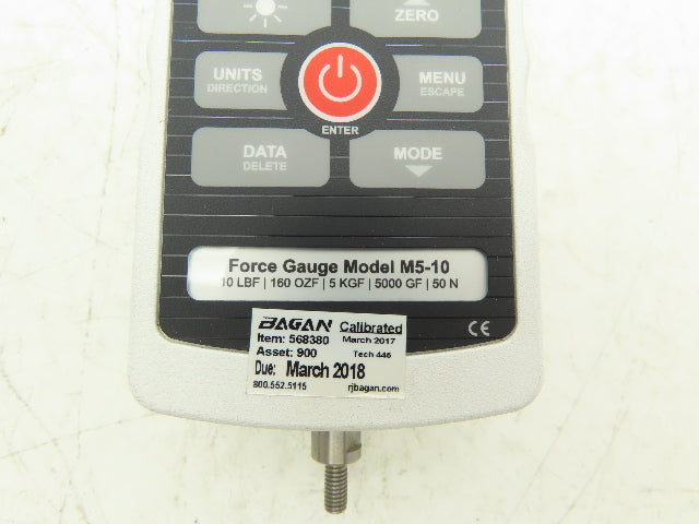 Mark-10 M5-10 Series 5 Advanced Digital Force Gauge Kit 10 x 0.002lbF