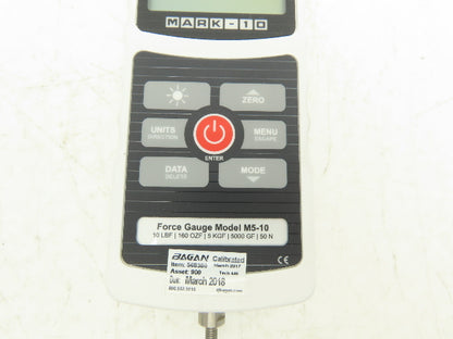 Mark-10 M5-10 Series 5 Advanced Digital Force Gauge Kit 10 x 0.002lbF