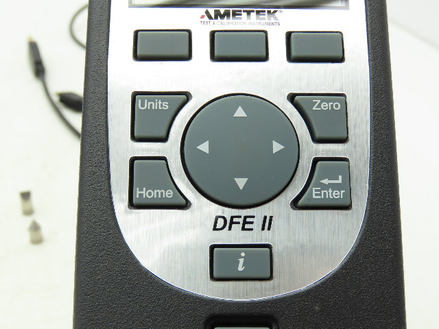 Ametek Chatillon DFE II Advanced Digital Force Gauge With Case READ