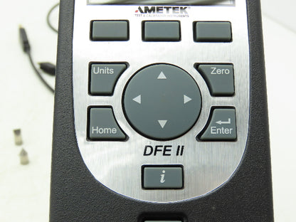 Ametek Chatillon DFE II Advanced Digital Force Gauge With Case READ