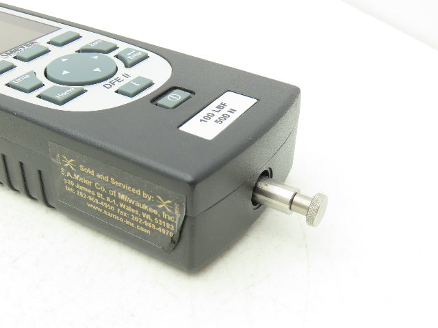 Ametek Chatillon DFE II Advanced Digital Force Gauge With Case READ