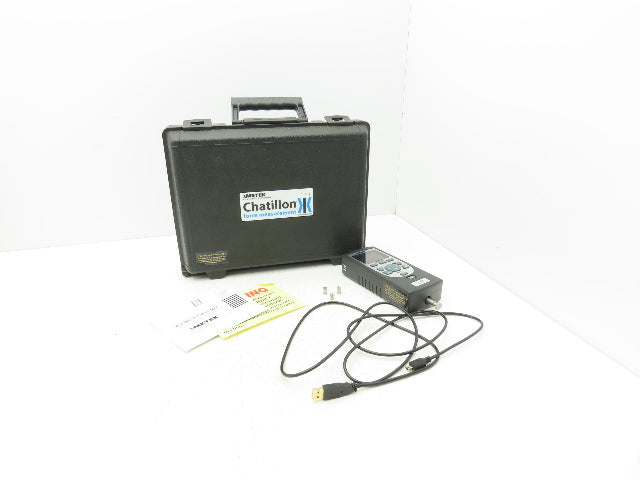 Ametek Chatillon DFE II Advanced Digital Force Gauge With Case READ