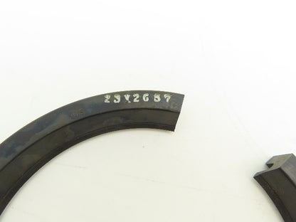 Garlock 25003-2657 Klozure Split Shaft Oil Seal 4.250" Shaft Dia 5.250" Lot of 2