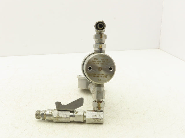 Graco 236770 Low Pressure Back Pressure Regulator 180psi 3/8"NPT SST