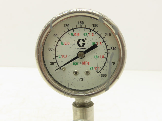 Graco 236770 Low Pressure Back Pressure Regulator 180psi 3/8"NPT SST