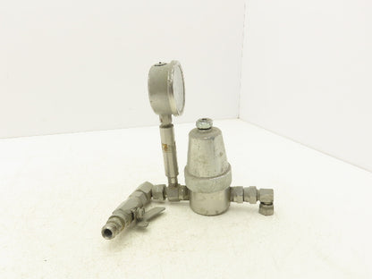 Graco 236770 Low Pressure Back Pressure Regulator 180psi 3/8"NPT SST