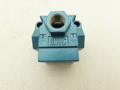 MAC 55B-14 Pneumatic Solenoid Valve 3/2 Lot of 2