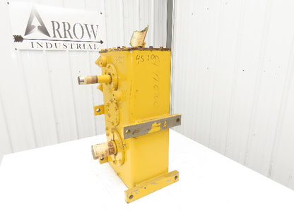 Zenar Crane 105D1274B Gear Reducer 45:1 Ratio Gearbox Parallel Drive Unit