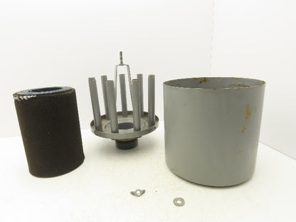 Solberg 3" Blower Intake Air Compressor Filter Silencer 3"NPT