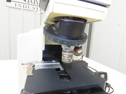 Nikon Eclipse E600 Fluorescence Microscope With GP-KR222 Inspection Camera