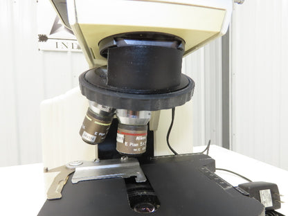 Nikon Eclipse E600 Fluorescence Microscope With GP-KR222 Inspection Camera