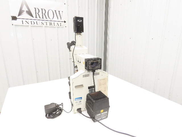 Nikon Eclipse E600 Fluorescence Microscope With GP-KR222 Inspection Camera