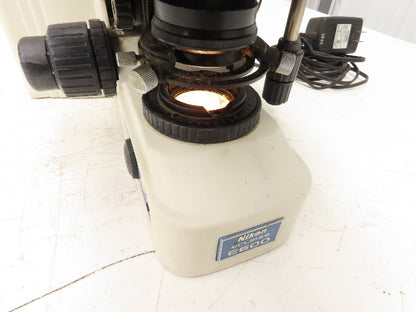 Nikon Eclipse E600 Fluorescence Microscope With GP-KR222 Inspection Camera