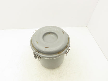 Vacuum Pump Blower Air Filter Silencer 2" FNPT Steel Housing 7.5"ID