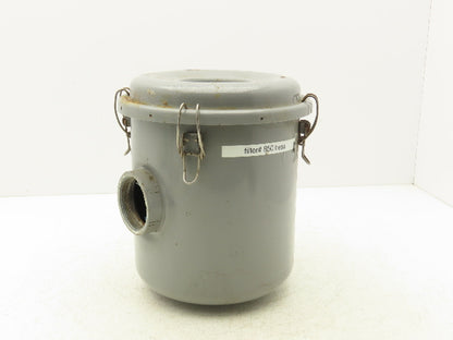 Vacuum Pump Blower Air Filter Silencer 2" FNPT Steel Housing 7.5"ID