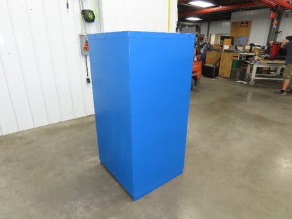 Stanley Vidmar Modular Tool Cabinet Chest 12 Drawer 30x28x59 Blue Lyon, Lista